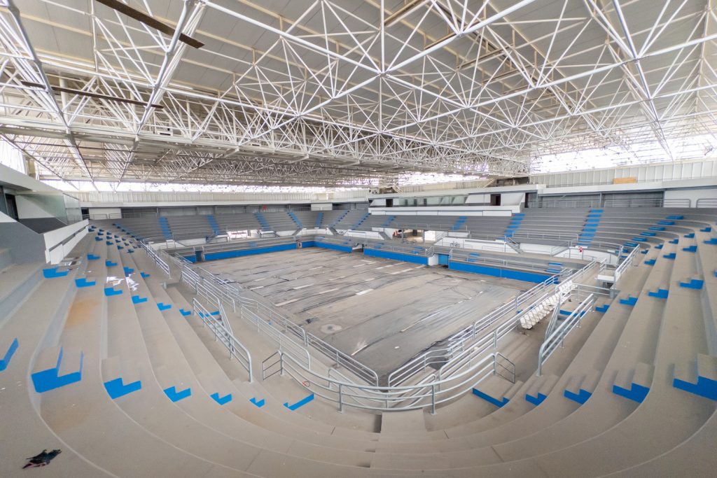 Obras no ginásio poliesportivo de Macaé entram na fase final