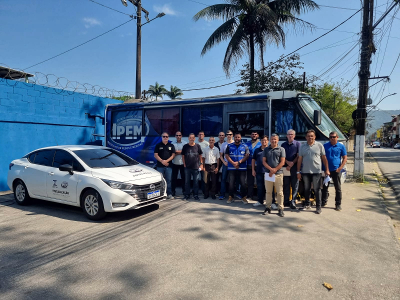 Taxímetros são aferidos em Angra dos Reis