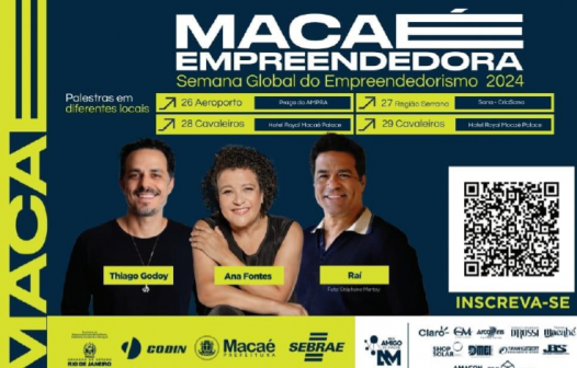 Macaé Empreendedora: Raí e Thiago Godoy confirmados