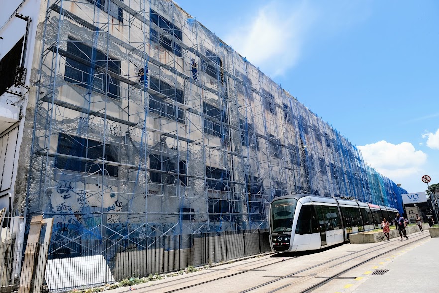 Hotel do Povo avança com nova etapa das obras na Central do Brasil