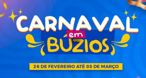 Búzios divulga programação oficial do Carnaval 2025