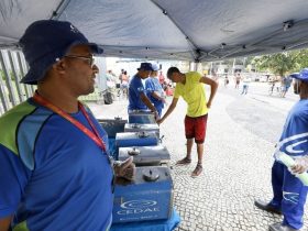 Cedae oferece água gelada de graça nos dias de calor extremo