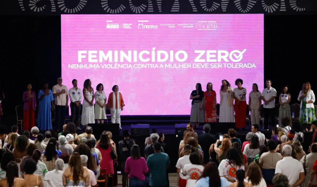 Governo Federal e Liesa lançam campanha Feminicídio Zero