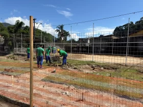 Praça Ilha do Caxangá recebe apoio do programa ‘Limpa Rio Margens’