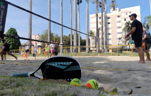 Beach Tennis gratuito movimenta Volta Redonda