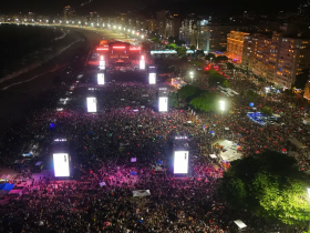 Hotelaria do Rio registra alta com feriado e show de Lady Gaga