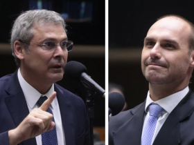 Lindbergh vs. Eduardo Bolsonaro, agora na PF!