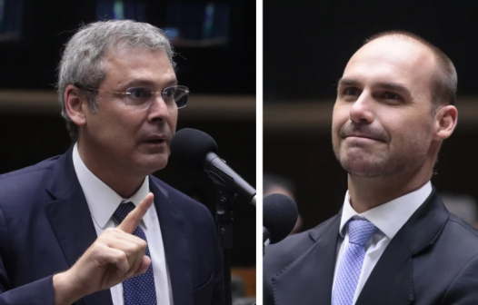 Lindbergh vs. Eduardo Bolsonaro, agora na PF!