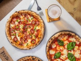 Broto para quem ama com pizza