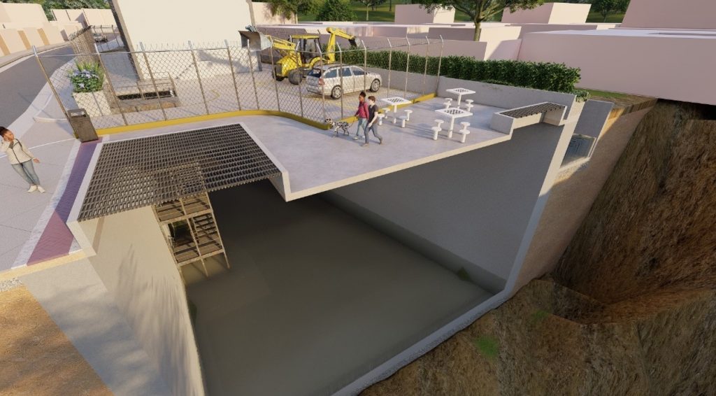Obras contra enchentes começam em Realengo