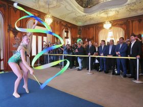 Mundial de Ginástica Rítmica acontece pela primeira vez no Rio