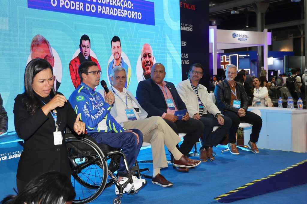 Governo do Estado debate esporte adaptado no RIW 2025