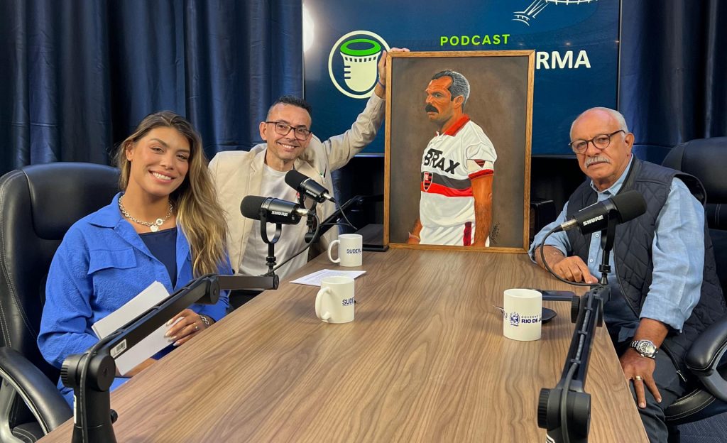 Maestro Junior visita Museu da Suderj e fala de carreira em podcast