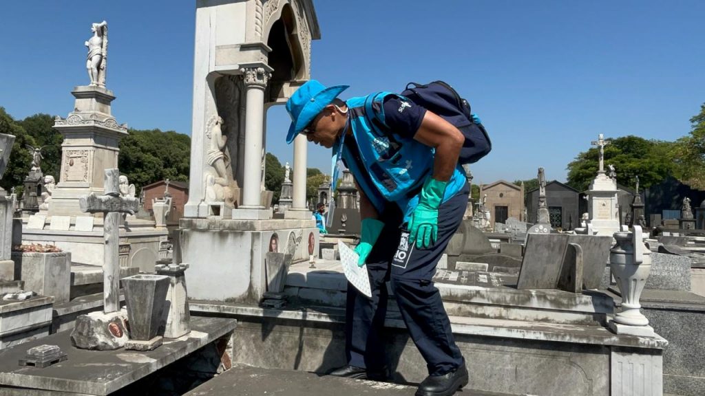 Ações sanitárias são reforçadas nos cemitérios do Rio para o Dia de Finados