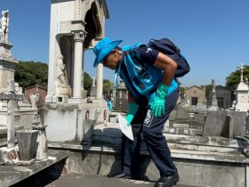 Ações sanitárias são reforçadas nos cemitérios do Rio para o Dia de Finados