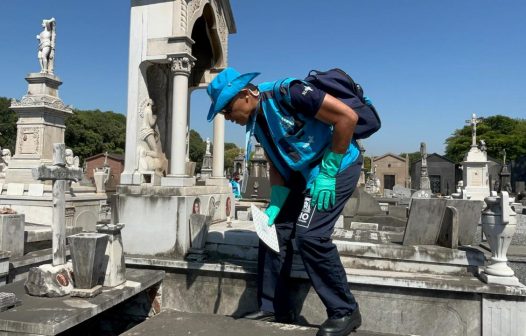 Ações sanitárias são reforçadas nos cemitérios do Rio para o Dia de Finados