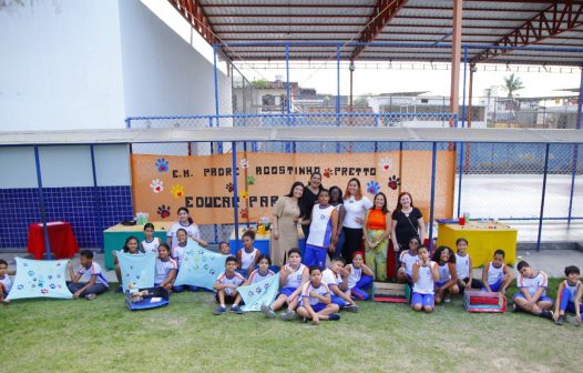 Alunos de Nova Iguaçu criam casinhas e brinquedos sustentáveis para pets