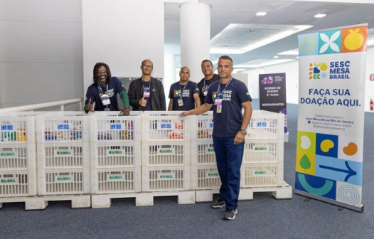 Feira de Condomínios & Encontro de Síndicos 2025 arrecada 1,5 tonelada de alimentos