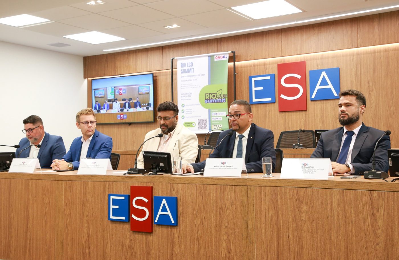 Rio Eco Summit debate sobre arborização e soluções ambientais