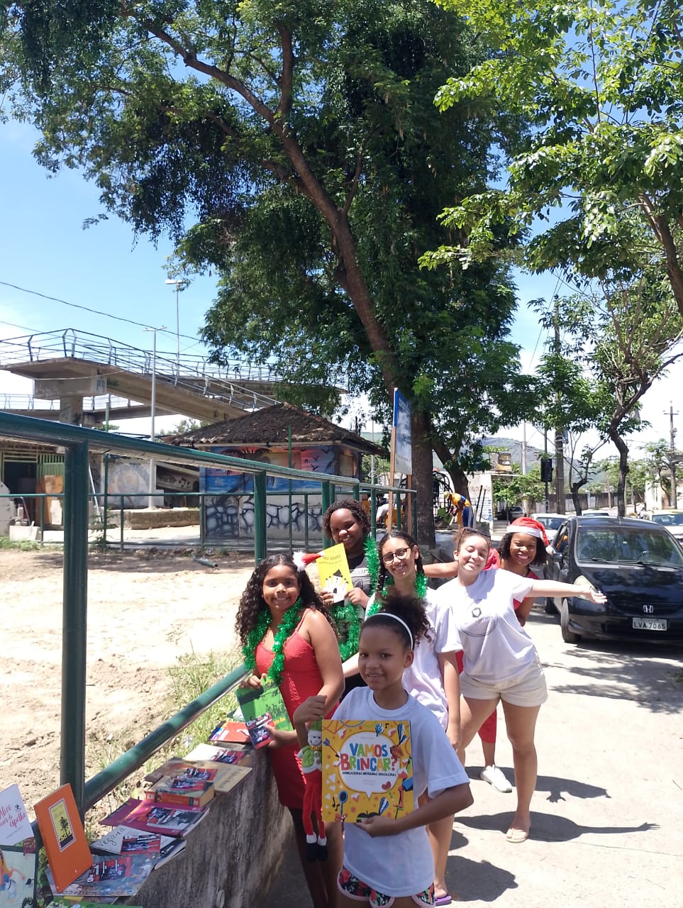 Natal Solidário incentiva leitura e acolhimento na Zona Norte do Rio