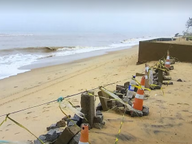 São João da Barra remarca licitação para estudo sobre erosão costeira