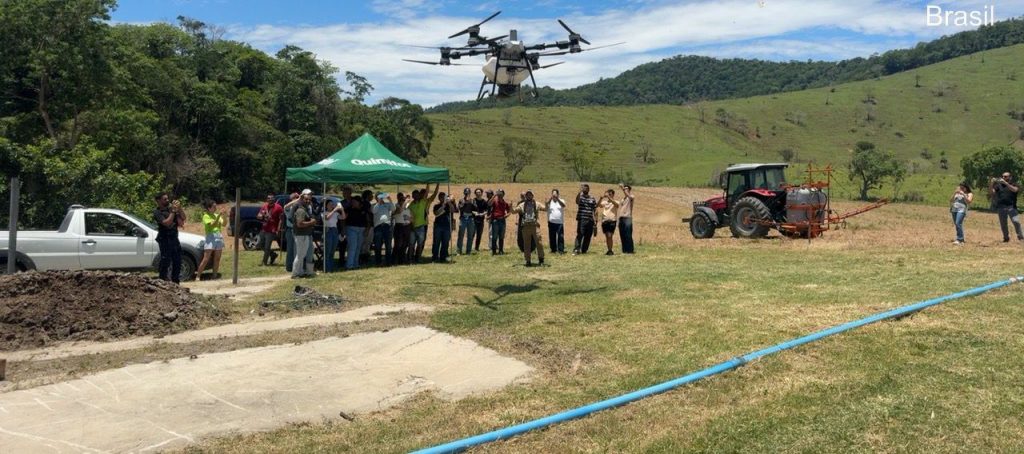 Estado reforça fiscalização do uso de agrotóxicos com drones