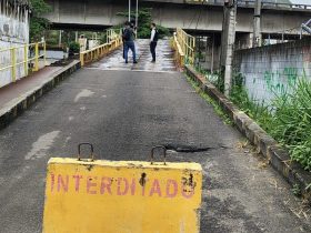 Ponte entre Ilha do Caju e Ilha da Conceição é interditada em Niterói