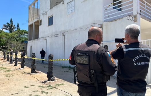 Operação em Saquarema embarga mais de 14 construções irregulares