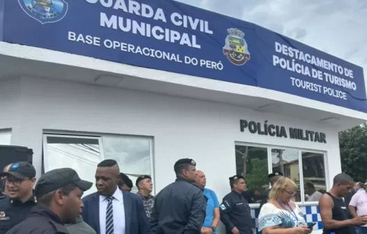 Cabo Frio inaugura base do BPTur no Peró