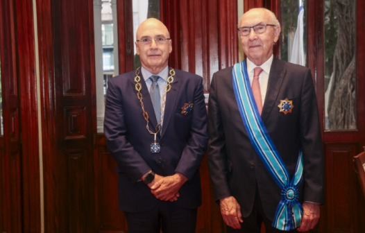 Pedro Wähmann recebe a Ordem do Mérito Comercial Estácio de Sá em cerimônia na Fecomércio RJ