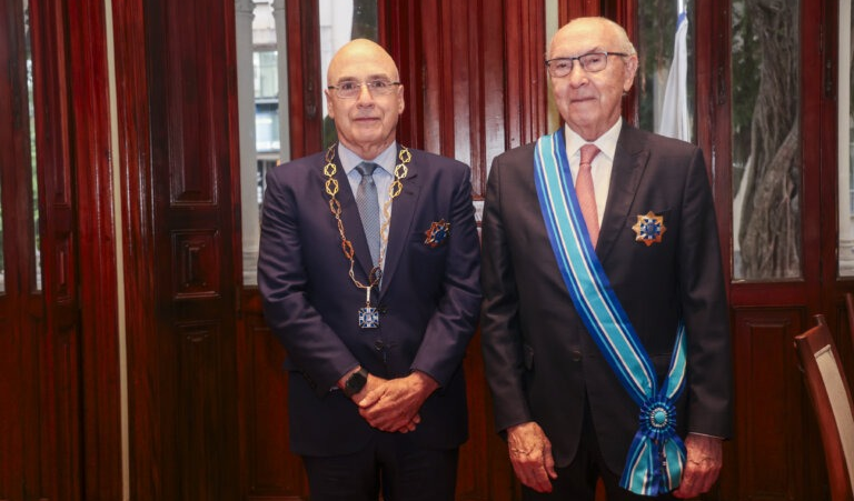 Pedro Wähmann recebe a Ordem do Mérito Comercial Estácio de Sá em cerimônia na Fecomércio RJ