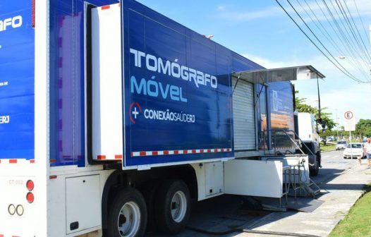 Unidade móvel de tomografia oferece exames gratuitos em Porciúncula