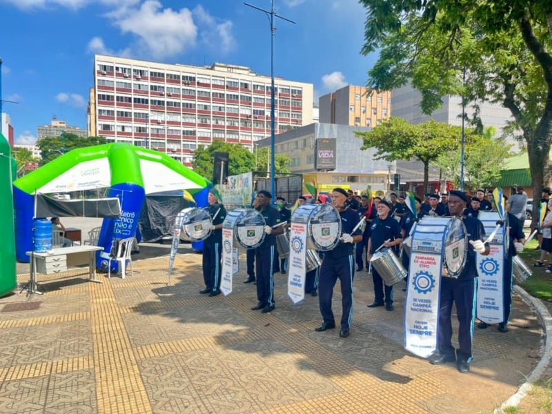 Ação incentiva descarte sustentável em Volta Redonda