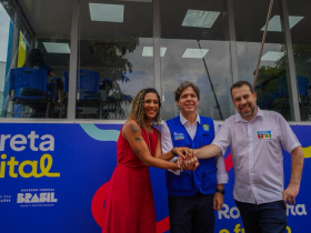 Carreta Digital oferece cursos gratuitos no Rio