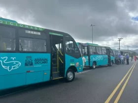 Nova frota municipal começa a operar em Arraial do Cabo