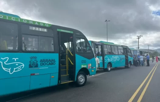 Nova frota municipal começa a operar em Arraial do Cabo