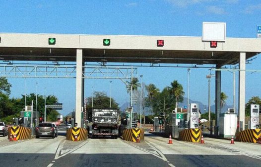 Pedágio para motos é liberado na BR-101 no Norte Fluminense