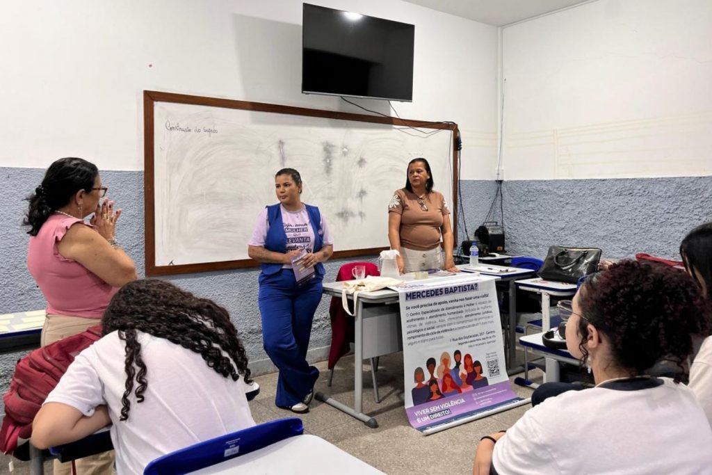 “Maria da Penha vai às escolas” em Campos dos Goytacazes