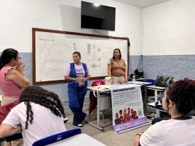 “Maria da Penha vai às escolas” em Campos dos Goytacazes