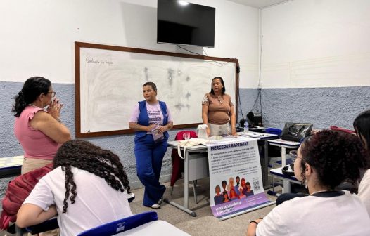 “Maria da Penha vai às escolas” em Campos dos Goytacazes