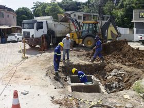 Nova Iguaçu realiza manutenção em rede de drenagem no Rancho Fundo