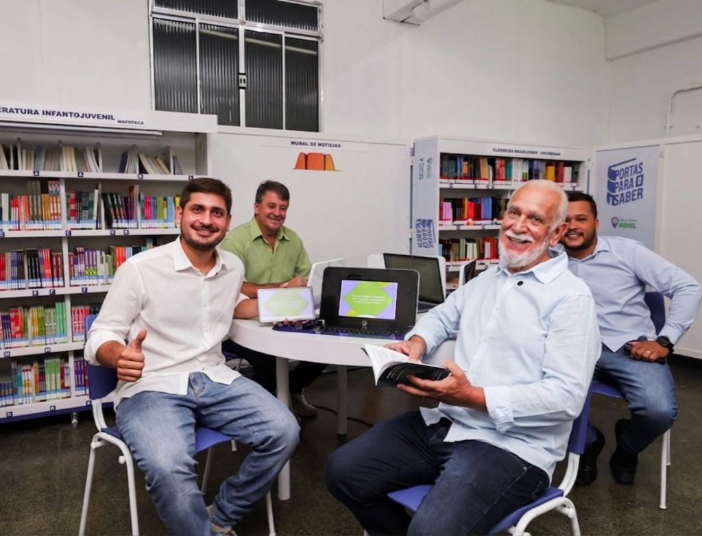 Paracambi inaugura biblioteca digital e amplia acesso à tecnologia nas escolas