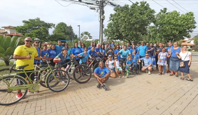 Pedalada Inclusiva marca programação do Abril Azul em Búzios