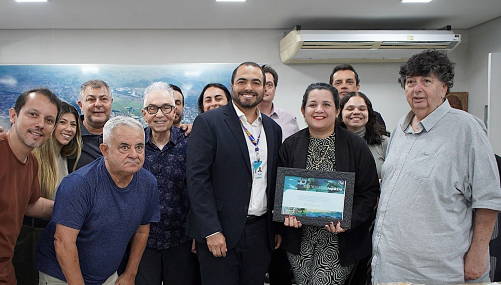 Volta Redonda recebe selo da CAIXA por gestão sustentável