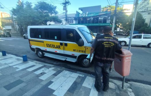 Fiscalizações do transporte escolar em Niterói notifica sete veículos