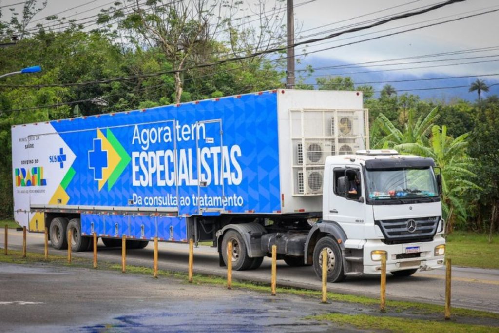 Carretas do SUS atendem pacientes em quatro regiões do Estado do Rio