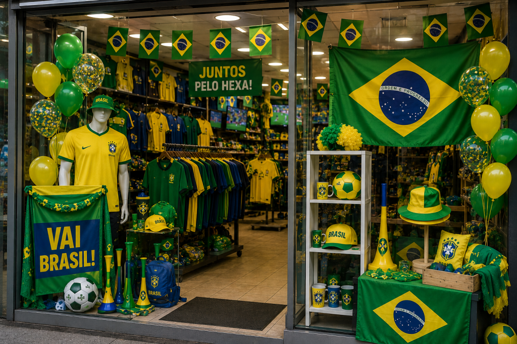 Comércio do Rio projeta alta de 2,5% nas vendas durante a Copa do Mundo