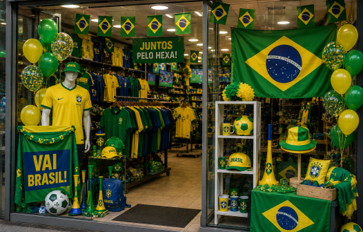 Comércio do Rio projeta alta de 2,5% nas vendas durante a Copa do Mundo