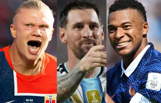 Messi faz história em dia de artilheiros na Copa