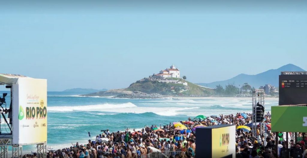 WSL Sunset 2026 abre etapa de Saquarema com shows gratuitos na Praia de Itaúna
